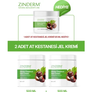 At Kestanesi Jeli, Masaj Kremi 500 Ml( 2 Adet x 500 ml )