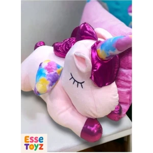 70 cm Tek Boynuzlu At Unicorn Peluş Oyuncak – Yumuşacık Uyku Arkadaşı ve Hediyelik Sevimli Peluş