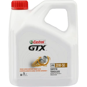 Gtx Lpg 20W-50 Motor Yağı 3l