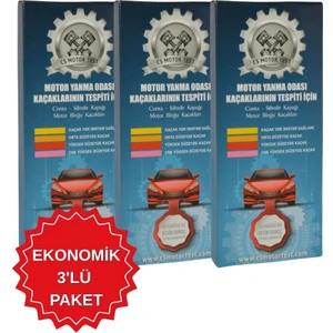 Cs Motor Test Conta Kaçak Testi 3'lü Ekonomik Paket