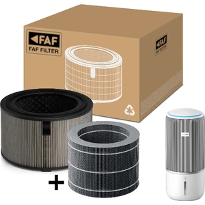 Phılıps Uyumlu FY3400/30 Hepa Filtre+ FY3401/00 Nemlendirme Filtresi