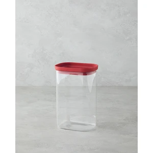 Cam Kavanoz 1300 ml Kırmızı