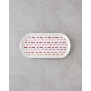 Fusion Seramik Kayık Tabak 27 cm Pembe