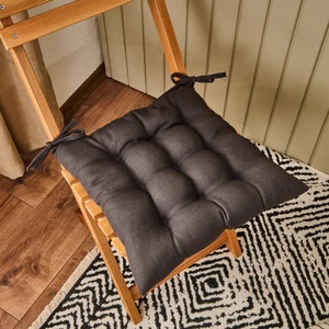 Soft Traum Sandalye Minderi - Antrasit - 40x40 cm