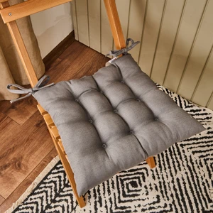 Soft Traum Sandalye Minderi - Gri - 40x40 cm