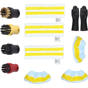 Forge Jungle Karcher Sc2 Sc3 Sc4 Sc5 Sc7 Buharlı Temizleyici Parça Değişimi Nozul Fırçası Paspas Bezi Inatçı Seti (Yurt Dışından)