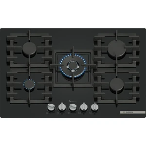 PPQ7A6I45 Ocak Gazlı Sert Cam Siyah