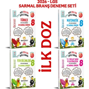 8. Sınıf LGS - Meb Böyle Sorar Sarmal Branş Deneme Seti Ilk Doz (2026-LGS)