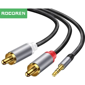 3.5mm Aux Jack To Rca Hi-Fi Ses Kablosu 2 Metre