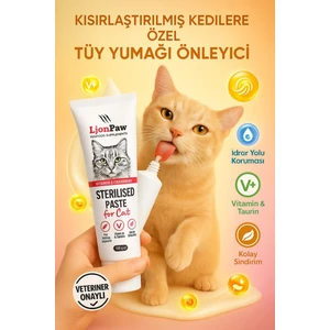 Sterilised Malt Macun 100GR ( Kısırlaştırılmış Kediler Için Tüy Yumağı Önleyici )Idrar Yolu Desteği