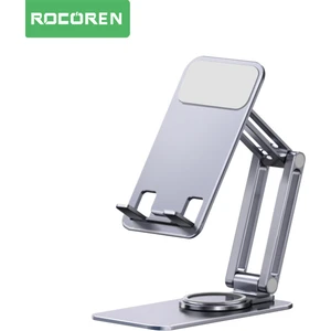 360° Döner Mekanizmalı Katlanabilir Alüminyum Telefon Standı