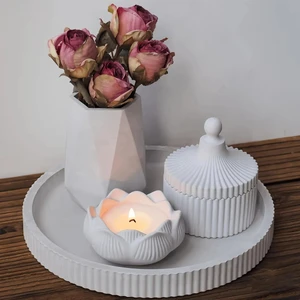 5 Parça Dekoratif Tabak Seti