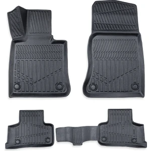 Mercedes Glc 2015-2022 Arası Myk 3D Premium Havuzlu Oto Paspas Araca Özel