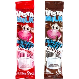 Hüpperr Pipet Çilek-Çikolata 5'li x 2 Adet