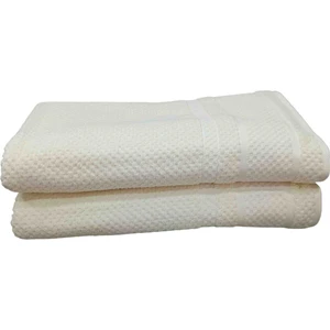 2 Adet Büyük Boy Banyo HAVLUSU(90X150 Cm) Devon Krem