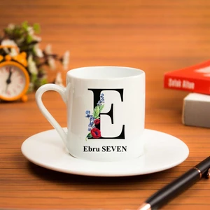 Kişiye Özel Kahve Fincan - Harf