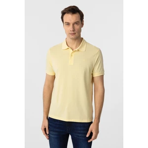 Dar Kesim Pamuk Çekmeyen Kumaş Polo Yaka Tişört