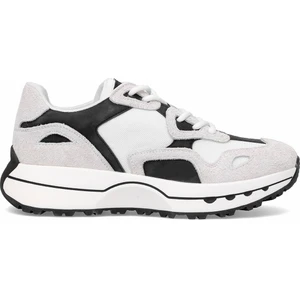 112230268 Graham Erkek Hakiki Deri Klasik Sneaker Taş