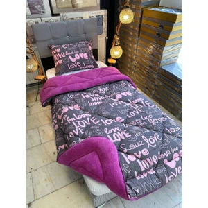 Arma Concept Tek Kişilik Desenli Wellsoft Yorgan 155X 215CM & 1 Adet Yastıkkılıfı