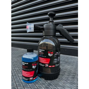 Basınçlı Köpük Yapan Pompa +Cilalı Oto Şampuan 500 ml