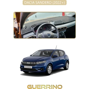 Dacıa Sandero 2022+ Torpido Koruma Halısı Bej Kenar