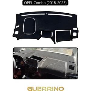 Opel Combo 18+ (2018-2023)TORPİDO Koruma Halısı Siyah Kenar