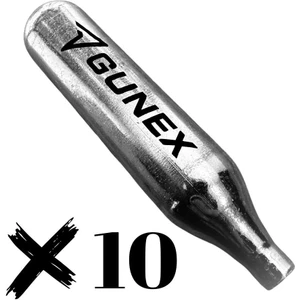 12 gr Co2 Tüp Gümüş Renk 10 Adet Hızlı Çıkışlı Airsoft Aksesuarı