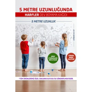 Harfler Boyama Kağıdı