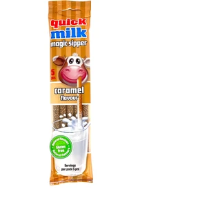 Quick Milk Karamelli Sihirli Pipet 5'li
