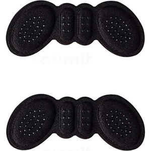 Siyah Renk 6 mm Ayakkabı Topuk Vurma Önleyici ve Daraltma Padi Topuk Yastığı Pad