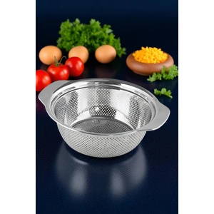 Alman Tip Kevgir - 304 Paslanmaz Çelik Profesyonel Süzgeç 25 cm 721833