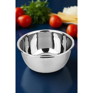 Inox Kase  - 24 cm 1.6 Litre Karıştırma Kabı Profesyonel 304 Paslanmaz Çelik 721837