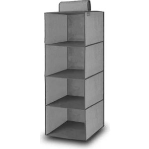 4 Bölmeli Katmanlı Cepli Askılı Elbise Giysi Dolap Katlanabilir Giysi Saklama Rafları Düzenleyici