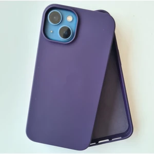 Pirok Store iPhone 13 Uyumlu Lansman İçi Kadife Esnek Soft Silikon Kılıf