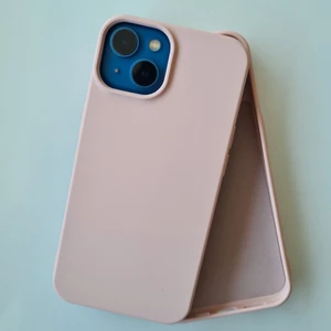 Pirok Store Apple iPhone 13 Lansman Uyumlu Içi Kadife Silikon Kılıf