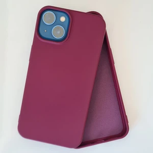 Pirok Store iPhone 13 Uyumlu Lansman İçi Kadife Esnek Soft Silikon Kılıf