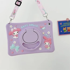 Lenovo Tab M10 3. Nesil TB328FU Uyumlu Cute Dolls Standlı Çocuklara Özel Sevimli Karakterli Kılıf