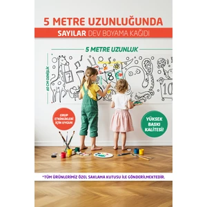 Sayılar Boyama Kağıdı