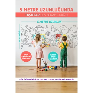 Taşıtlar Boyama Kağıdı
