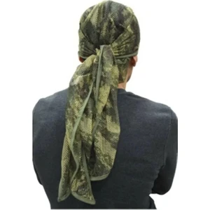 Kamuflaj Renk Renk File Bandana (Ter Emici Alın Destekli)