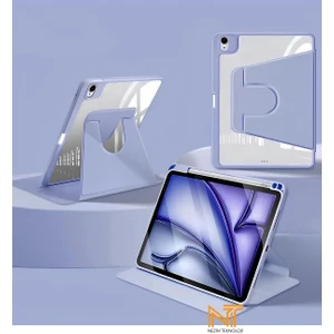 Apple Ipad 10.2 /10.5 (7. 8. 9.nesil) 2020/2021 Uyumlu 360 Dönebilen Kalem Bölmeli Kılıf