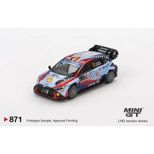 Mini GT 1/64 Hyundai I20 N Rally1 Hybrid 2024 Rallye Monte-Carlo Winner