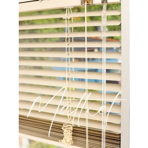 Krem Alüminyum Jaluzi Perde - 25M