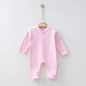 Düz Patikli %100 Pamuk Unisex Tulum