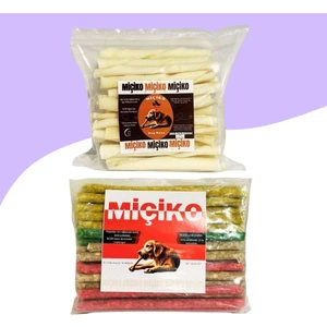 Sütlü Burgu Çubuk 50Lİ + Renkli Munchy Ödül Çubuğu 50LI