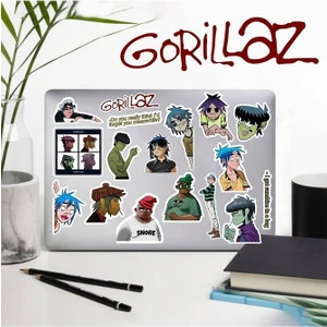 Gorillaz Laptop Notebook Telefon Kılıfı Sticker Paketi