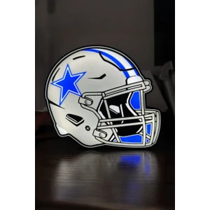 Dallas Cowboys Tasarımlı Gece Lambası