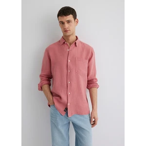Pembe Keten Gömlek 0211472-71104