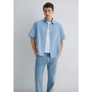 Mavi Çizgili Gömlek 0211487-83767