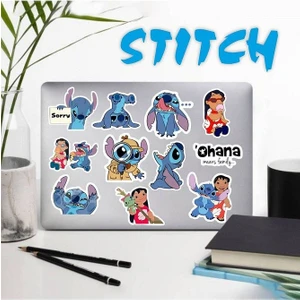 Stitch Laptop Notebook Telefon Kılıfı Sticker Paketi